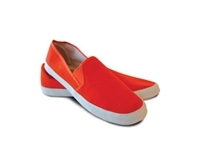 Orange Step-In Shoes